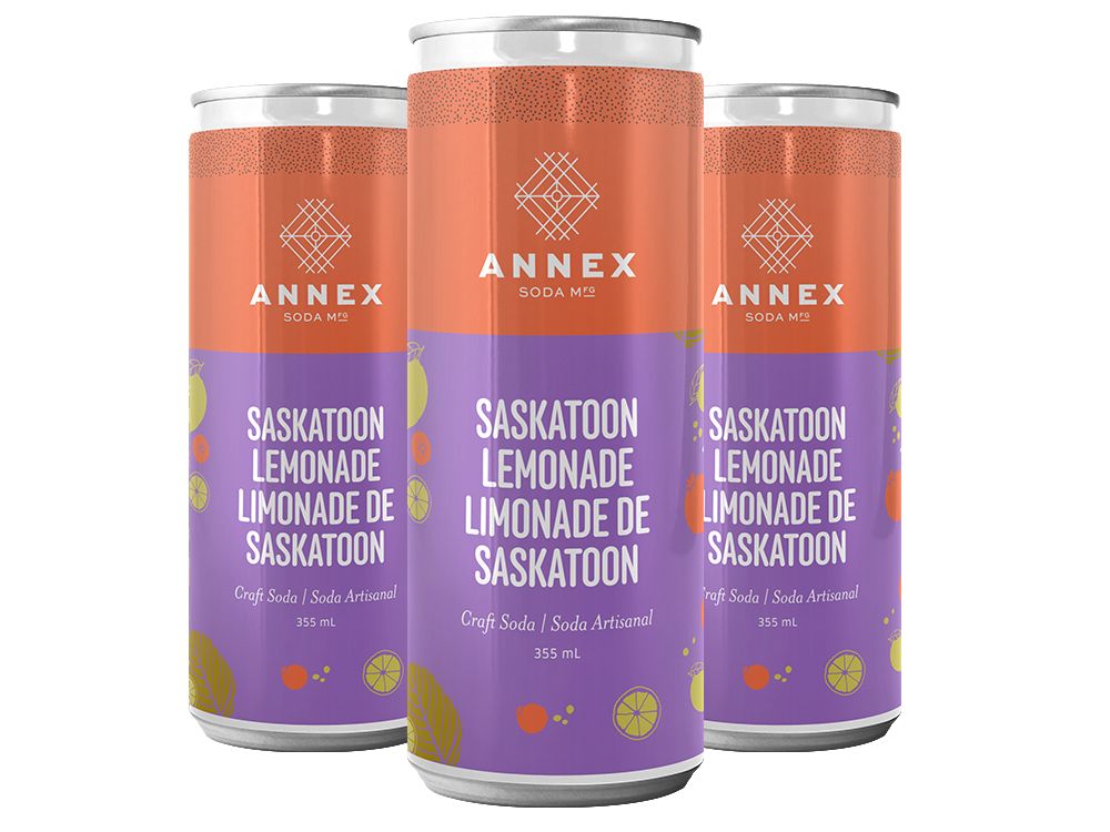 Saskatoon Lemonade - 4 Pack