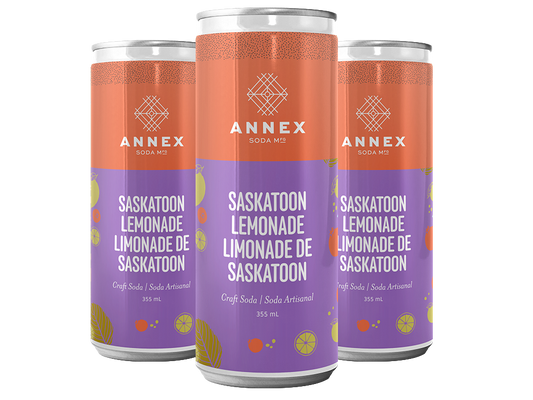 Saskatoon Lemonade - 4 Pack