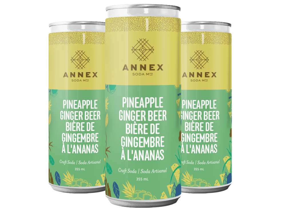 Pineapple Ginger Beer - 4 Pack